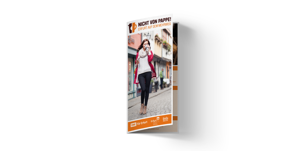 covermade Nicht von Pappe Kampagne Flyer