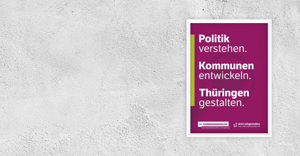 covermade Thüringengestalter Image-Plakat