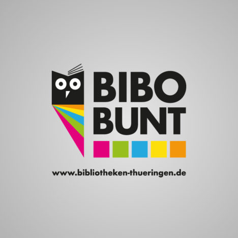 BIBOBUNT Kampagne Bibliotheken Thüringen