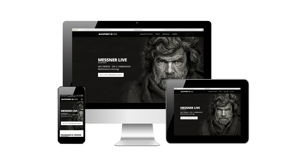 covermade Webseite Blickpunkt Erde