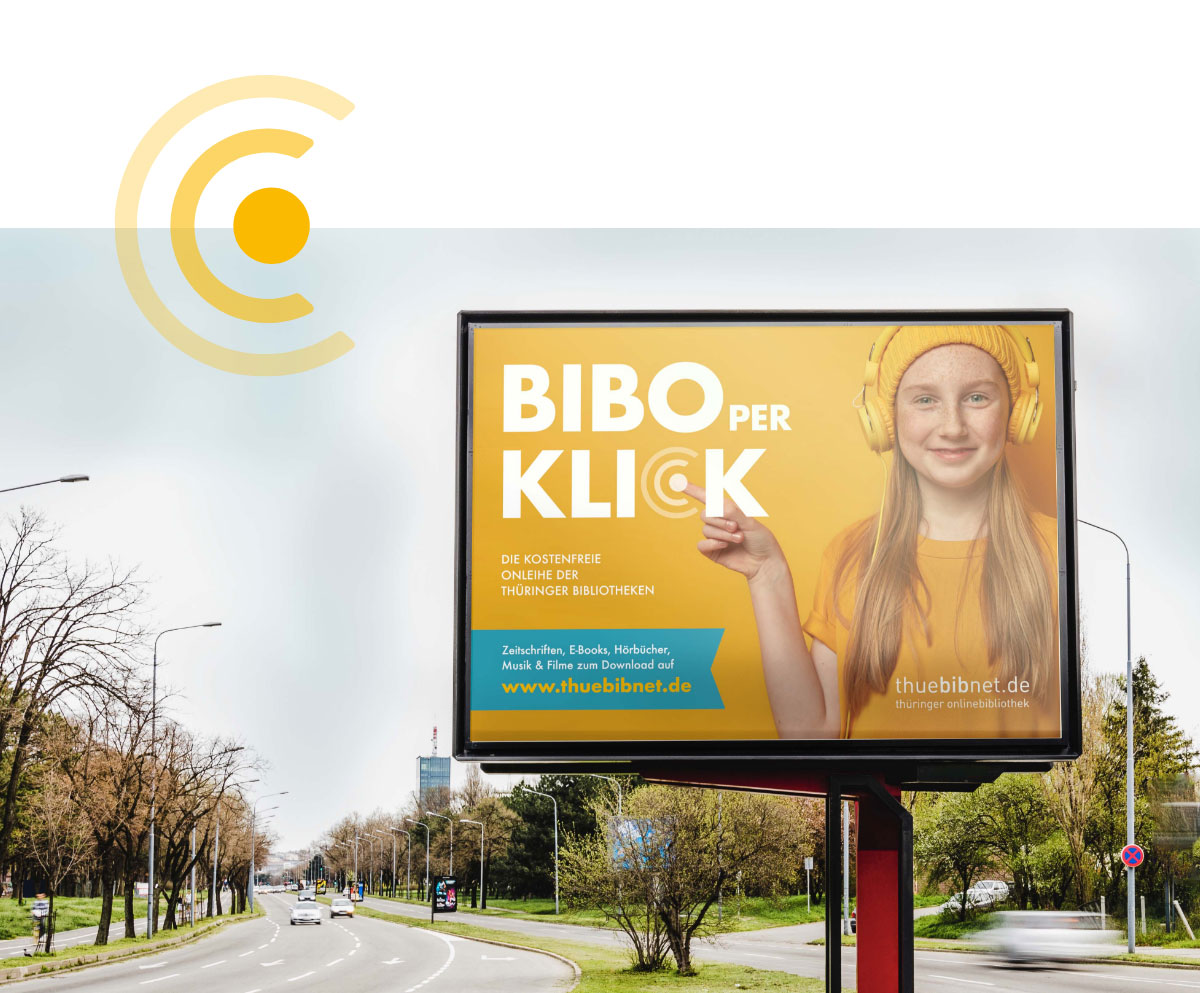 Thüringer Bibliotheken Kampagne Bibo per Klick
