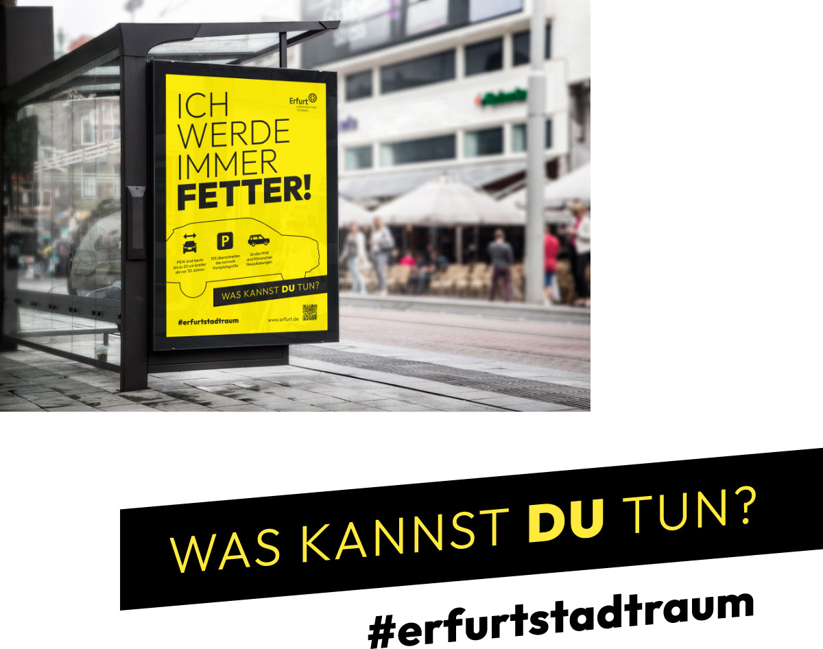 CLP Kampagne #erfurtstadtraum