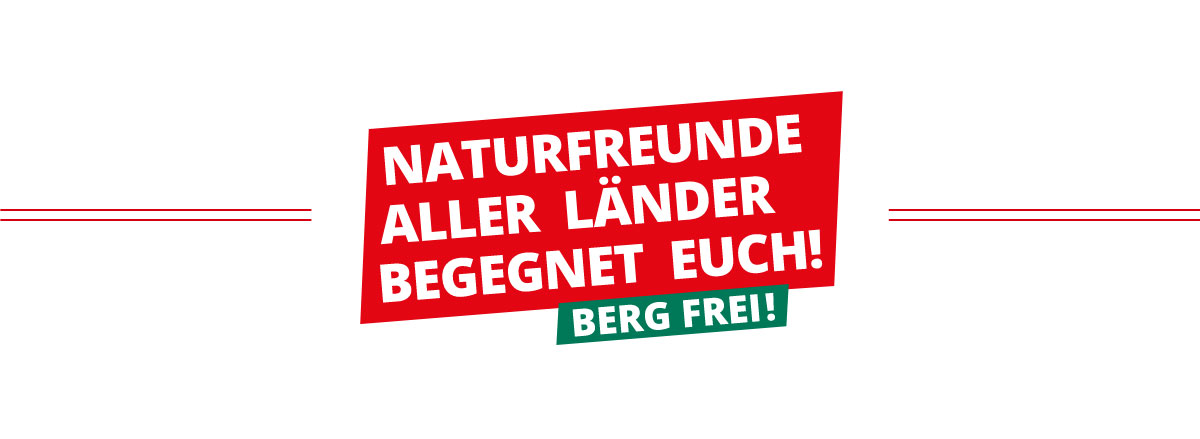 Naturfreunde Thüringen Kampagnenclaim