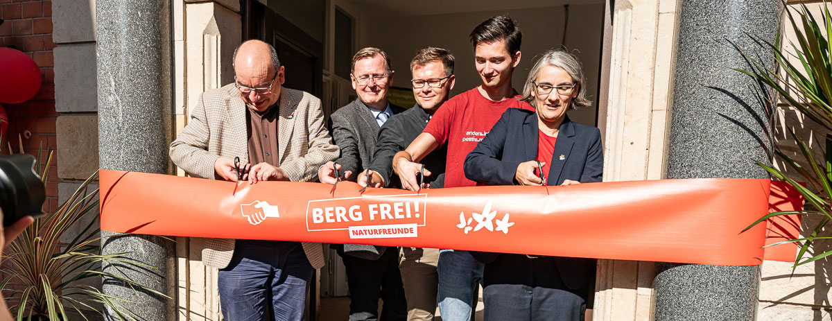Naturfreunde Thüringen Eröffnung Charlotte-Eisenblätter-Haus