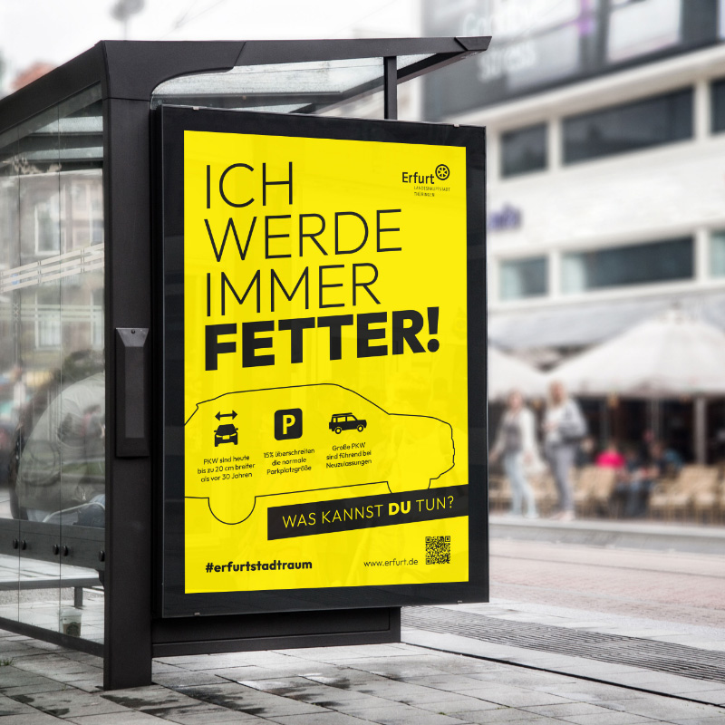 Werbeagentur Stadtkampagne #erfurtstadtraum
